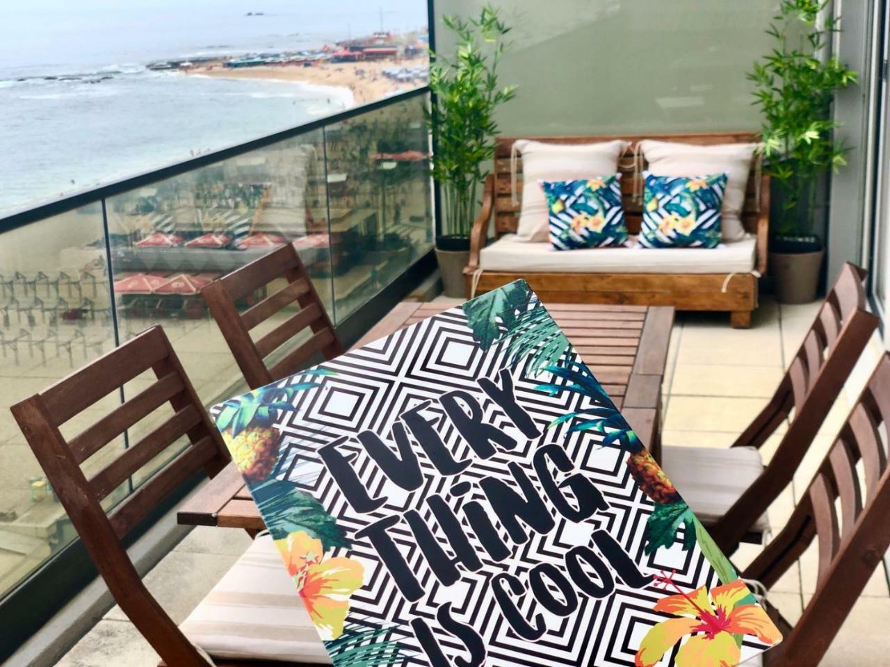 Front Beach Apartment ポボア・デ・バルジン エクステリア 写真